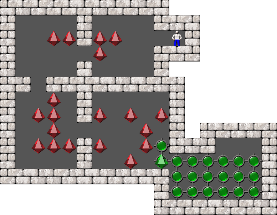 Sokoban Mass Remodel level 1749